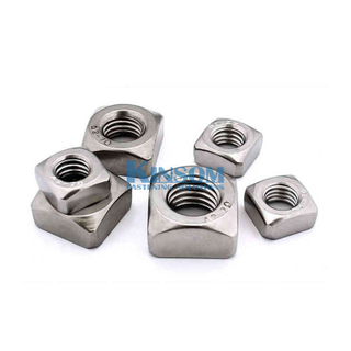 Metric Square nuts A2-70 SS304 bolt and nut 
