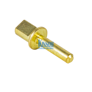 Square Head Solid Rivets Steel Copper Coating 