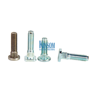 Square Knurled neck Machine Screws weld bolt Automotive Fasteners 