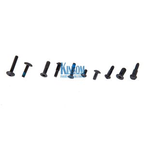 Stainless Steel 304 316 screws Black Zinc Nickel Coating fasteners