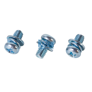 Pan Head Philips Machine Screws with Flat Spring Washers Kinsom fasteners