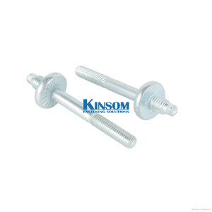 Custom stud bolt serration flange bolt screw